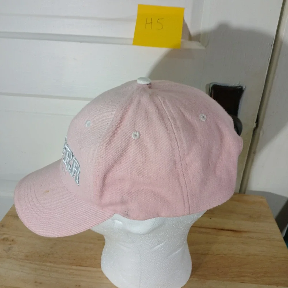 YOOPER You Betcha! Novelty Pink Baseball Cap Adjustable Michigan Upper Peninsula